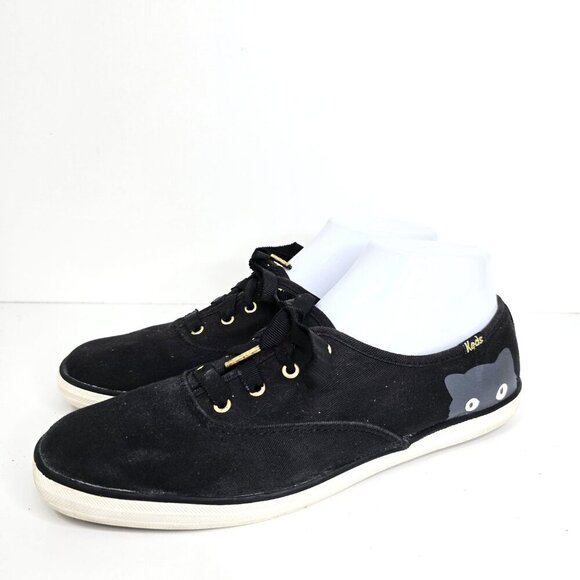 Keds Limited Edition Taylor Swift Black Sneaky Cat Sneakers - Picture 1 of 10